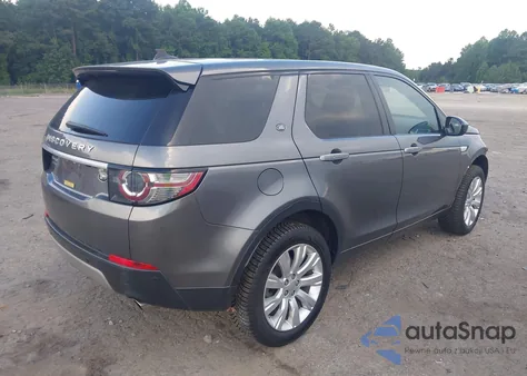 2016 Land Rover Discovery Sport Hse Lux from USA, damaged, VIN SALCT2BG1GH592880